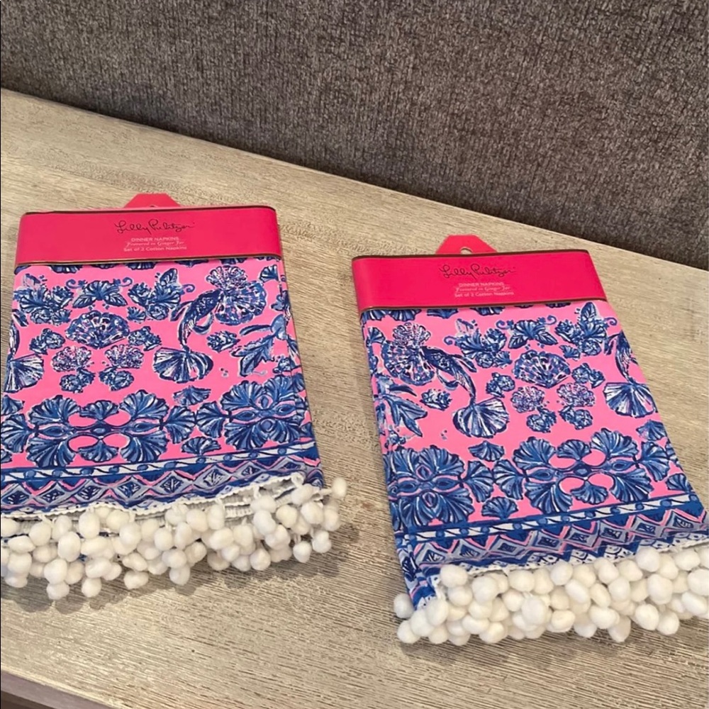 Lily Pulitzer Dinner Napkins